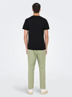 Sale Only & Sons t-paita Onsoasis Black Photo Print