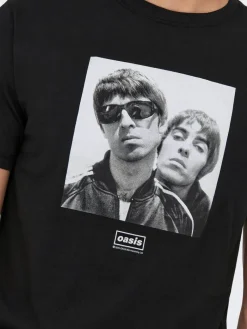 Sale Only & Sons t-paita Onsoasis Black Photo Print