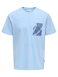 t-paita Onsperry Life Reg Leaf*Only & Sons