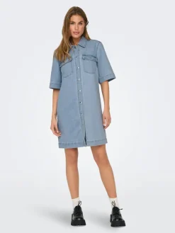 Best Only farkkumekko Onlbelle S/S Light Blue Denim