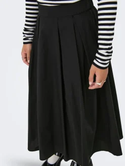 Best Only hame Onlmaila Long Pleat Black