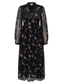 Clearance Only mekko Onleliza Black flower nights