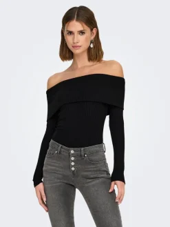 neule Onlemmy L/S Off Shoulder*Only Online