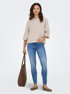 Discount Only neule Onlsimoni 3/4 Pumice stone melange