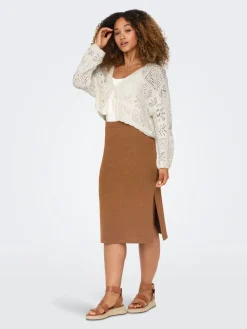 Sale Only neuletakki Onlbeach 7/8 Cloud dancer