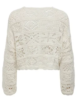 Sale Only neuletakki Onlbeach 7/8 Cloud dancer