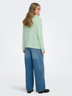 Best Only neuletakki Onlgeena Subtle green