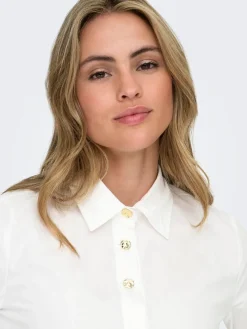 Sale Only pusero Onlsable Nina LS Bright White