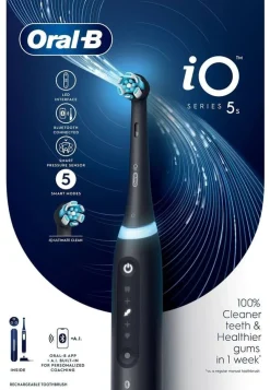 sähköhammasharja iO5S musta*Oral-B Outlet