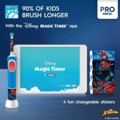 sähköhammasharja Vitality Pro Kids Spiderman*Oral-B Best