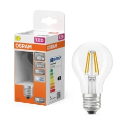 LED Star Classic A 40 Filament 3.4W 840 Clear E27*Osram New