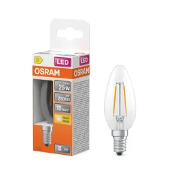 Clearance Osram LED Star Classic B 25 Filament 1.8W 827 Clear E14