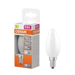 Clearance Osram LED Star Classic B 25 Filament 1.8W 840 Frosted E14