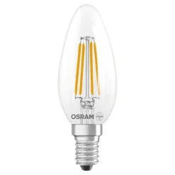 Outlet Osram LED Star Classic B 40 Filament 3.4W 840 Clear E14