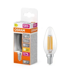 LED Superstar Classic B 40 Fil. DIM 3.4W 827 Clear E14*Osram Hot