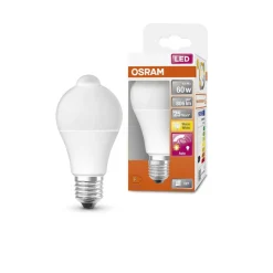 Hot Osram LED vakiolamppu E27 806 lm liikentunnistimella