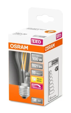 LED vakiolamppu 1521lm 2700K E27 DIM*Osram Best