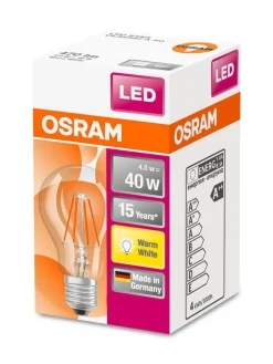 Clearance Osram LED vakiolamppu 470lm 2700K E27