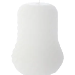 kynttilä Myrsky 8x10 cm valkoinen*Pentik Outlet