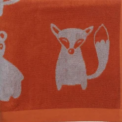 Hot Pentik Metsänväki kylpypyyhe oranssi 70x140 cm