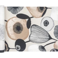 Pastelli akryylipinnoitettu kaitaliina v.ruskea 45x16*Pentik New