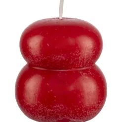 Discount Pentik Pistaasi pöytäkynttilä punainen 6x6 cm