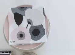 Hot Pentik servietti 25 cm Pastelli harmaa