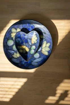 sydänmalja Studio 18x22 cm Carlson 165 v. sininen*Pentik Best