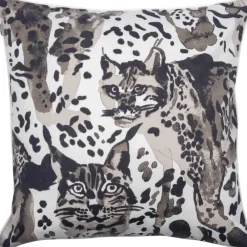 tyynynpäällinen Villikissa 45x45 cm v.ruskea*Pentik