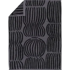 Vilja käsipyyhe musta 50x70 cm*Pentik Hot