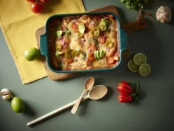 keraaminen Appolia-vuoka suorakaide 32 cm metsän vih*Peugeot Hot