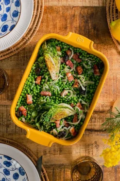 Outlet Peugeot keraaminen Appolia-vuoka suorakaide 32 cm sahramin k