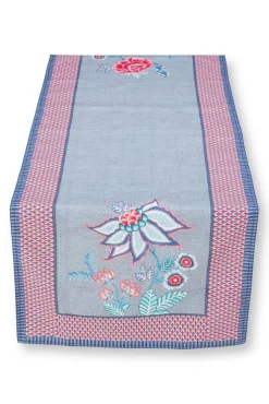 kaitaliina Flower Festival 50x150 cm Blue*Pip Studio Online