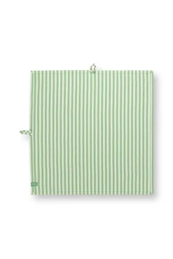 keittiöpyyhe Stripes 65x65 cm 2 kpl Light Green*Pip Studio