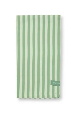 keittiöpyyhe Stripes 65x65 cm 2 kpl Light Green*Pip Studio