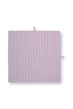 keittiöpyyhe Stripes 65x65 cm Lilac 2 kpl*Pip Studio Outlet