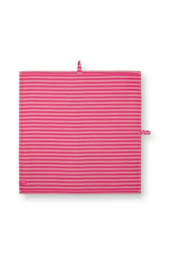 Best Pip Studio keittiöpyyhe Stripes 65x65 cm 2 kpl Pink