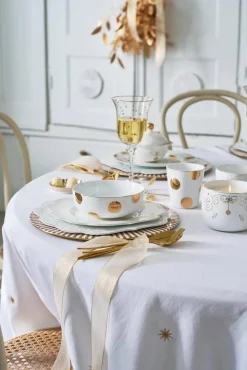 Best Pip Studio kulho Dot Delight 2 kpl White-Gold 15cm