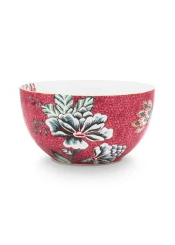 Hot Pip Studio kulho Flower Festival 12 cm Dark Pink