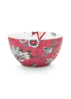 Discount Pip Studio kulho Flower Festival 15 cm Dark Pink