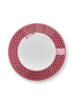 Clearance Pip Studio kuppi & aluslautanen Flower Festival 280 ml 2 kpl