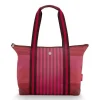Clearance Pip Studio laukku Tilda Medium Stripe Pink 47x17x37 cm