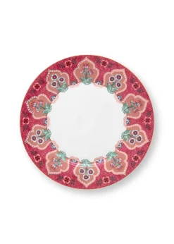 Hot Pip Studio lautanen Flower Festival Deco 21 cm Dark Pink