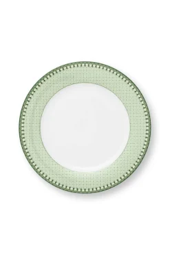 lautanen Lily&Lotus Tiles 26,5 cm Light Green*Pip Studio Sale