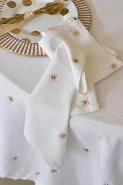 Sale Pip Studio lautasliina Embroidery Stars Gold 40x40 cm 2kpl