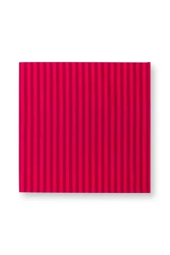 lautasliina Stripes Dark Red 40x40 cm 2 kpl*Pip Studio Discount