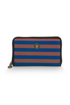 Sale Pip Studio lompakko Willow Wallet Stripe 18x3x11 cm Blue