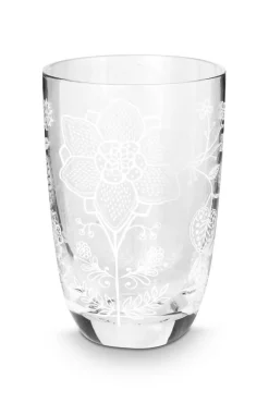 longdrinklasi Flower White 400 ml 2 kpl*Pip Studio Outlet