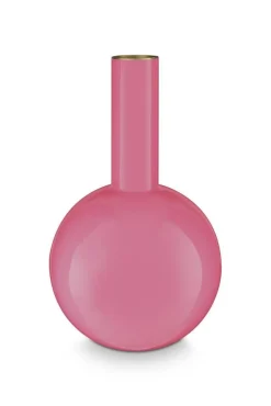 maljakko Metal Medium Pink 33 cm*Pip Studio New