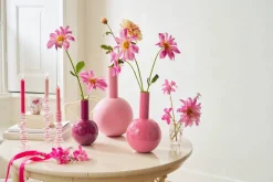 maljakko Metal Medium Pink 33 cm*Pip Studio New